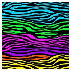 Colorful Zebra Lightweight Scarf  by Angelandspot