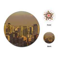 Buenos Aires City Aerial View002 Playing Cards Single Design (round)