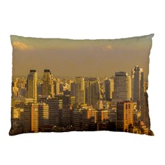 Buenos Aires City Aerial View002 Pillow Case by dflcprintsclothing