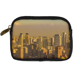 Buenos Aires City Aerial View002 Digital Camera Leather Case by dflcprintsclothing