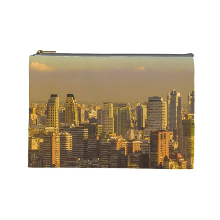 Buenos Aires City Aerial View002 Cosmetic Bag (Large)