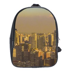 Buenos Aires City Aerial View002 School Bag (large) by dflcprintsclothing