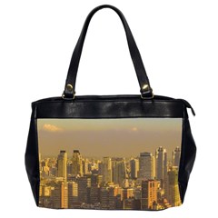 Buenos Aires City Aerial View002 Oversize Office Handbag (2 Sides) by dflcprintsclothing