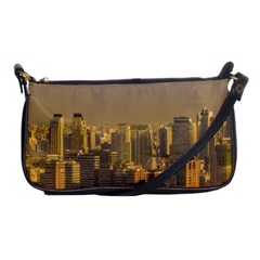 Buenos Aires City Aerial View002 Shoulder Clutch Bag by dflcprintsclothing