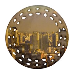 Buenos Aires City Aerial View002 Ornament (round Filigree) by dflcprintsclothing