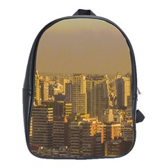 Buenos Aires City Aerial View002 School Bag (xl) by dflcprintsclothing