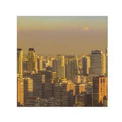 Buenos Aires City Aerial View002 Square Satin Scarf (30  X 30 ) by dflcprintsclothing