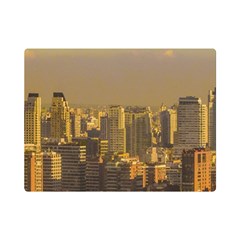 Buenos Aires City Aerial View002 One Side Premium Plush Fleece Blanket (mini) by dflcprintsclothing