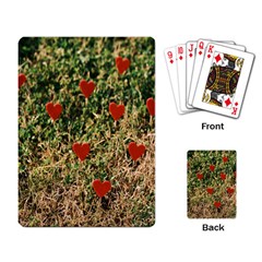 Valentine Day Heart Forest Playing Cards Single Design (rectangle) by artworkshop