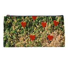 Valentine Day Heart Forest Pencil Case by artworkshop