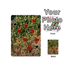 Valentine Day Heart Forest Playing Cards 54 Designs (mini) by artworkshop