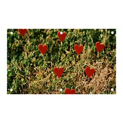 Valentine Day Heart Forest Banner And Sign 5  X 3  by artworkshop