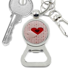 Valentine Day Heart Love Logo Bottle Opener Key Chain by artworkshop