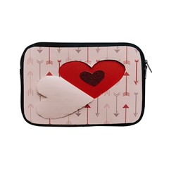 Valentine Day Heart Love Logo Apple Ipad Mini Zipper Cases by artworkshop