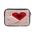 Valentine Day Heart Love Logo Apple iPad Mini Zipper Cases Front