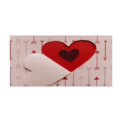 Valentine Day Heart Love Logo Yoga Headband by artworkshop