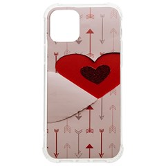 Valentine Day Heart Love Logo Iphone 12/12 Pro Tpu Uv Print Case by artworkshop