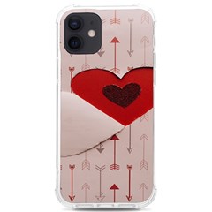 Valentine Day Heart Love Logo Iphone 12/12 Pro Tpu Uv Print Case