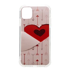 Valentine Day Heart Love Logo Iphone 11 Tpu Uv Print Case