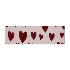 Valentine Day Heart Love Pattern Sticker Bumper (10 Pack) by artworkshop