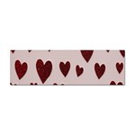 Valentine Day Heart Love Pattern Sticker Bumper (100 pack) Front