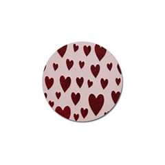 Valentine Day Heart Love Pattern Golf Ball Marker (10 Pack) by artworkshop