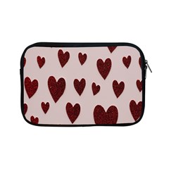 Valentine Day Heart Love Pattern Apple Ipad Mini Zipper Cases by artworkshop