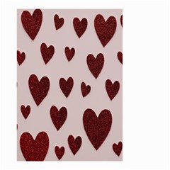 Valentine Day Heart Love Pattern Small Garden Flag (two Sides) by artworkshop