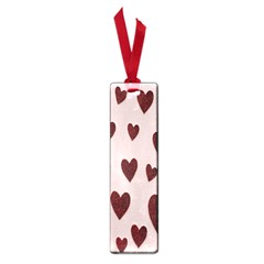 Valentine Day Heart Love Pattern Small Book Marks by artworkshop