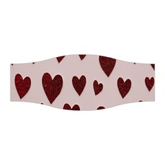 Valentine Day Heart Love Pattern Stretchable Headband by artworkshop