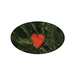 Valentine Day Heart Love Sticker Oval (10 Pack) by artworkshop