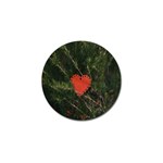 Valentine Day Heart Love Golf Ball Marker Front