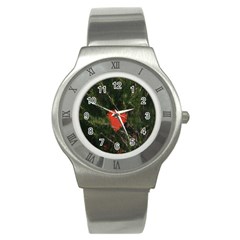 Valentine Day Heart Love Stainless Steel Watch by artworkshop