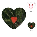 Valentine Day Heart Love Playing Cards Single Design (Heart) Front