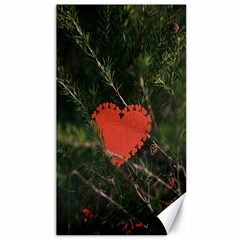 Valentine Day Heart Love Canvas 40  X 72 