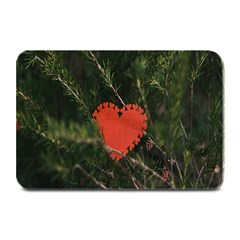 Valentine Day Heart Love Plate Mats by artworkshop