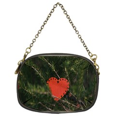 Valentine Day Heart Love Chain Purse (two Sides) by artworkshop