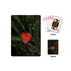 Valentine Day Heart Love Playing Cards Single Design (mini) by artworkshop