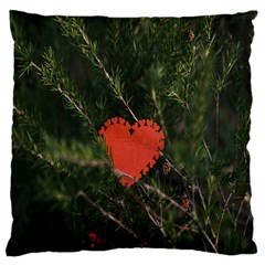 Valentine Day Heart Love Standard Premium Plush Fleece Cushion Case (one Side) by artworkshop