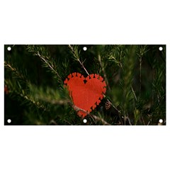 Valentine Day Heart Love Banner And Sign 4  X 2 