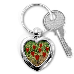 Valentine Day Heart Pattern Love Key Chain (heart) by artworkshop