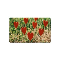 Valentine Day Heart Pattern Love Magnet (name Card)