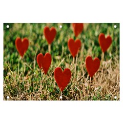 Valentine Day Heart Pattern Love Banner And Sign 6  X 4 