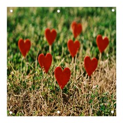 Valentine Day Heart Pattern Love Banner And Sign 3  X 3  by artworkshop