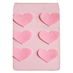 Valentine Day Heart Pattern Pink Removable Flap Cover (s) by artworkshop