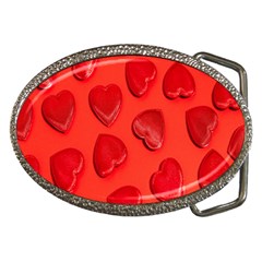 Valentine Day Heart Pattern  Belt Buckles by artworkshop