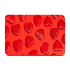 Valentine Day Heart Pattern  Plate Mats by artworkshop