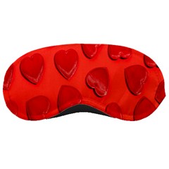 Valentine Day Heart Pattern  Sleeping Mask by artworkshop