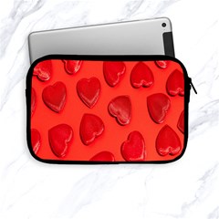 Valentine Day Heart Pattern  Apple Ipad Mini Zipper Cases by artworkshop