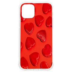 Valentine Day Heart Pattern  Iphone 12/12 Pro Tpu Uv Print Case by artworkshop